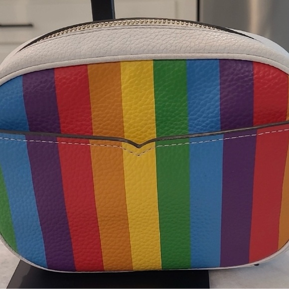 Kate Spade Rainbow Stripe Crossbody Bag - Picture 4 of 7